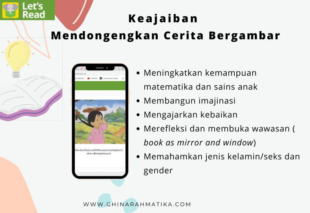 keajaiban mendongeng cerita bergambar