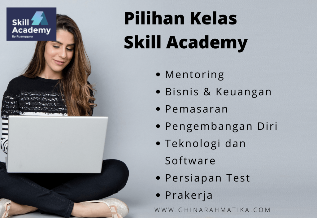 pilihan kelas online skill academy
