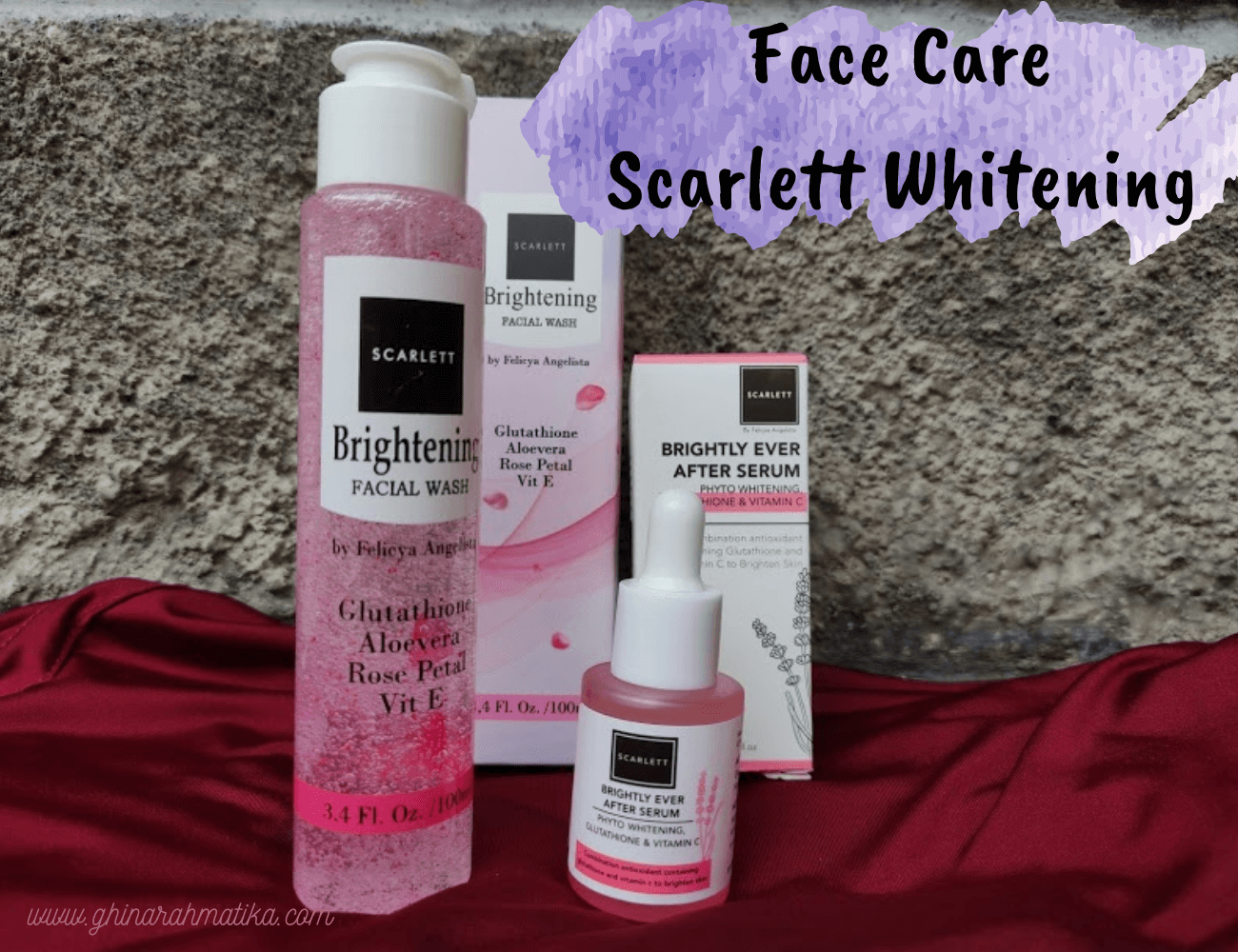 face care scarlett whitening
