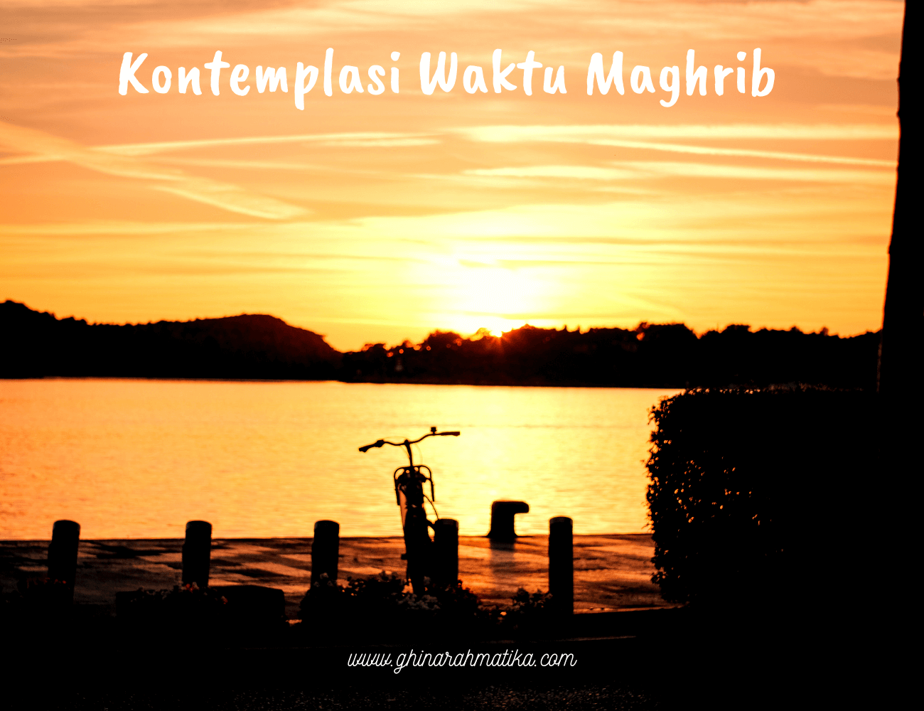 kontemplasi waktu maghrib