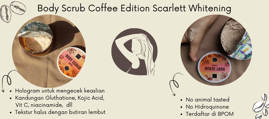 body scrub coffee scarlett