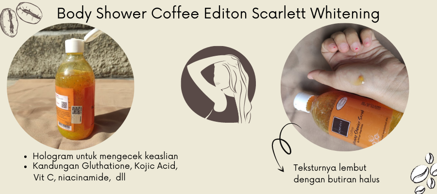 body shower coffee scarlett