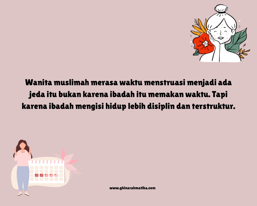 Kenapa saat menstruasi waktu terasa longgar